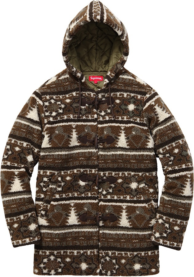 Sherpa Fleece Toggle Jacket view 5